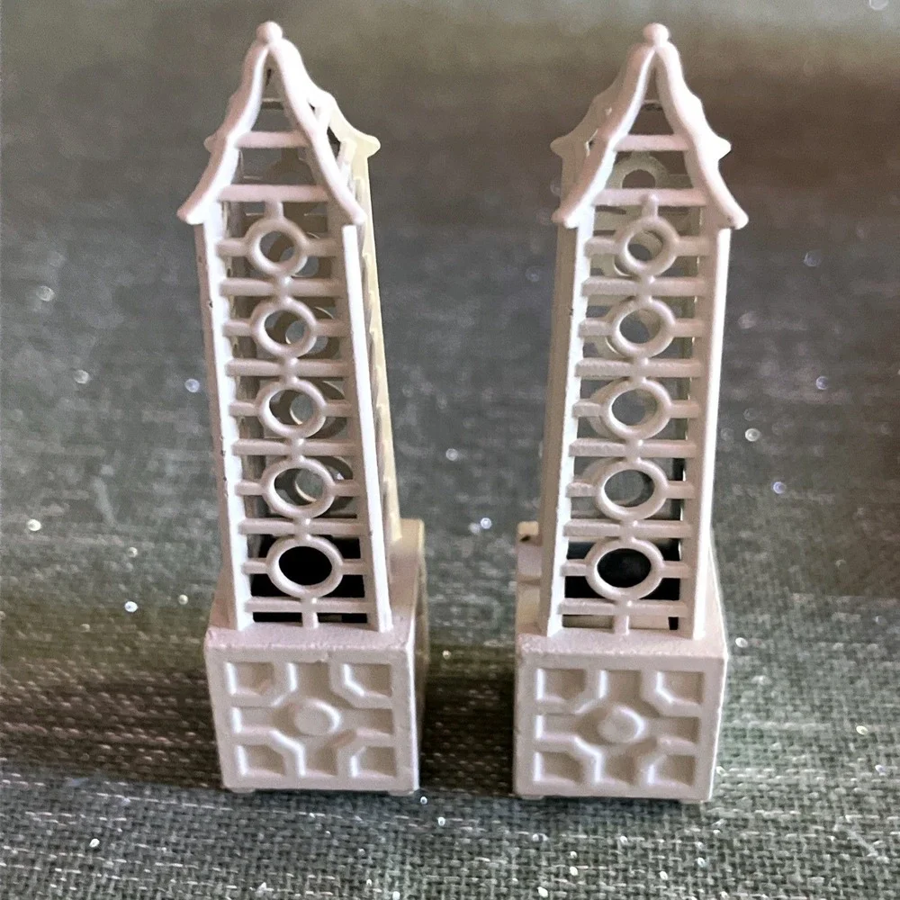 Dept 56 Seasons Bay Lattice Obelisk #53376